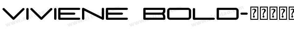 Viviene Bold字体转换
